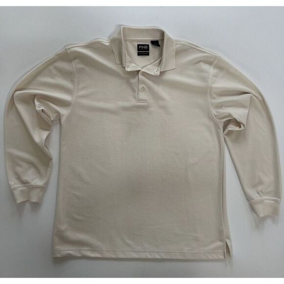 Ping Collection Dry Fiber Dynamics Long Sleeve‎ Golf Polo Mens XL - Picture 2 of 8